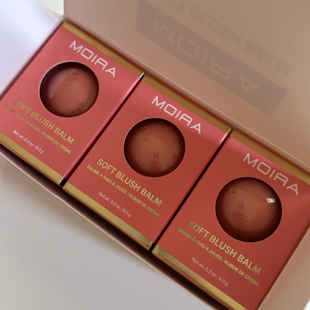 (Set of 3) MOIRA Soft Blush Balm (006, Lucky Me)